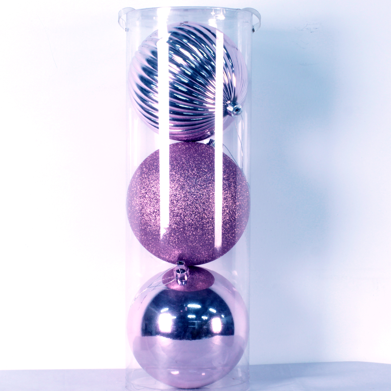 Promotional Inexpensive Plastic Christmas Ball Set