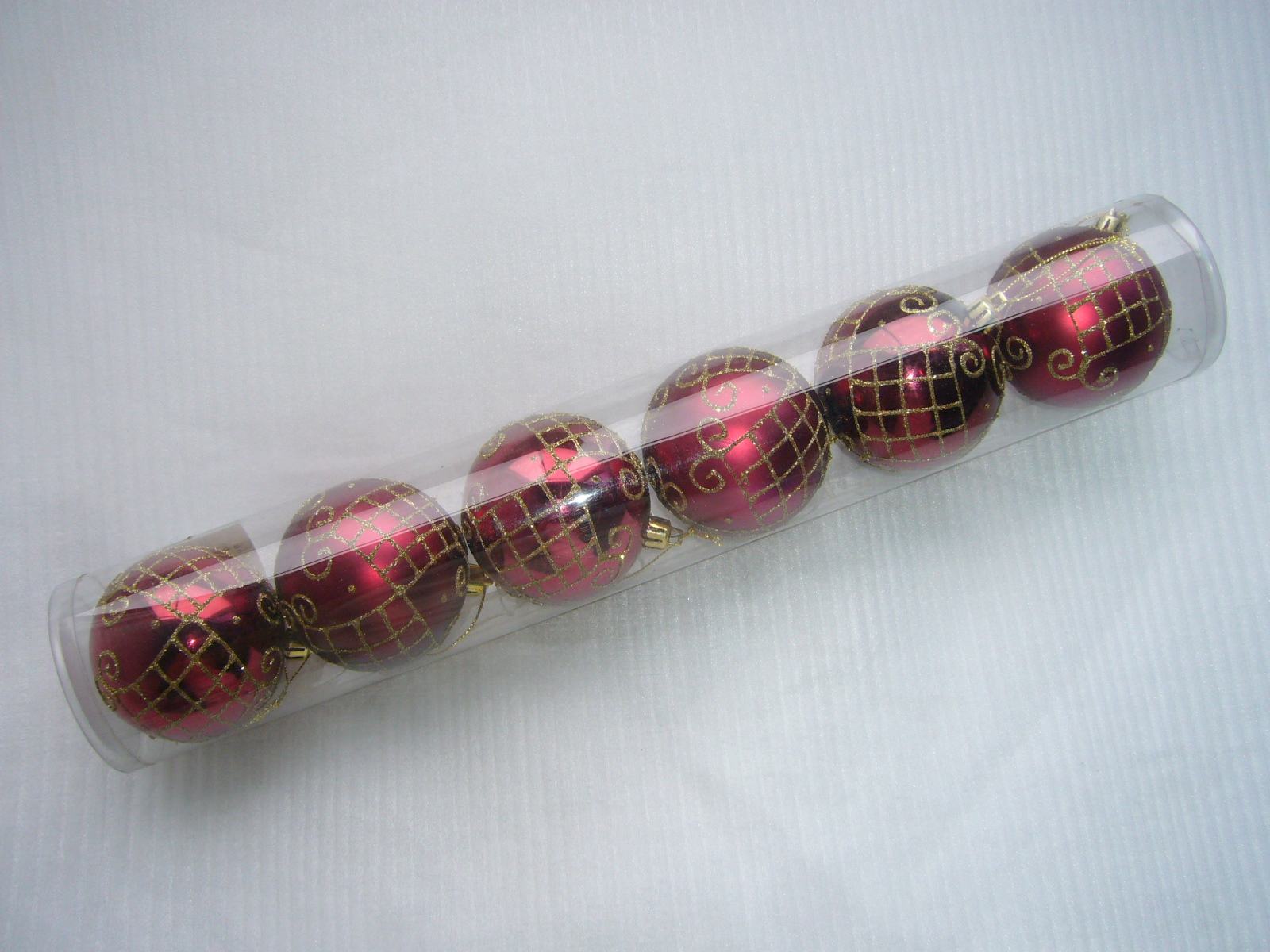 الترويجية الكره البلاستيكية زخرفه عيد الميلاد