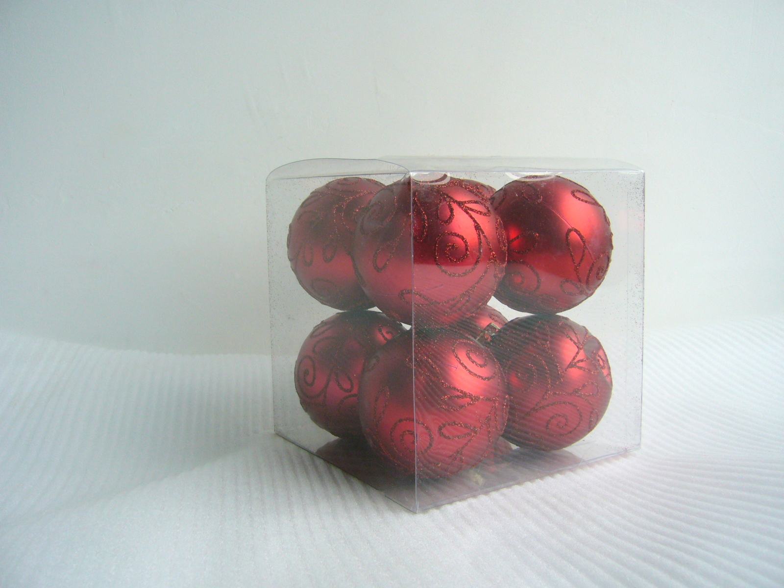 Promotional Plastic Christmas Ornaments Ball