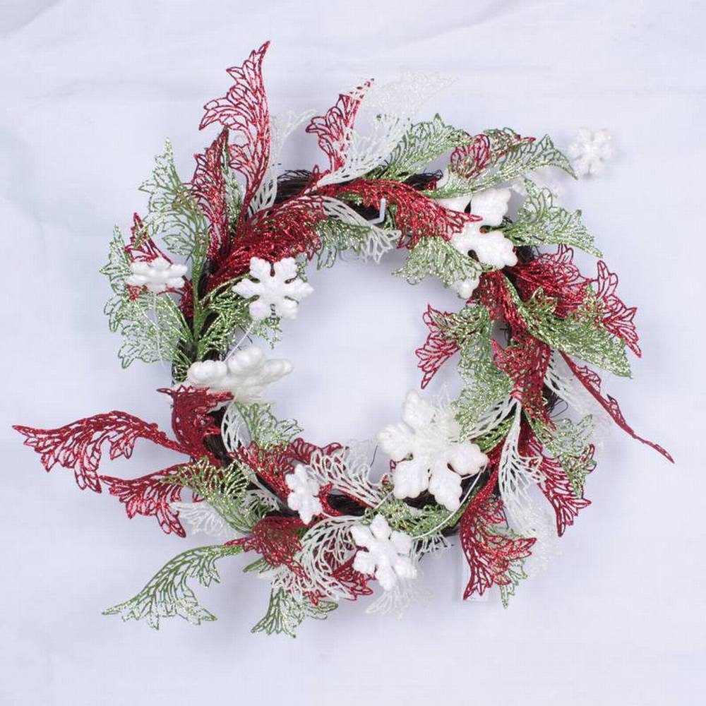 Twig lighted up outdoor christmas wreaths