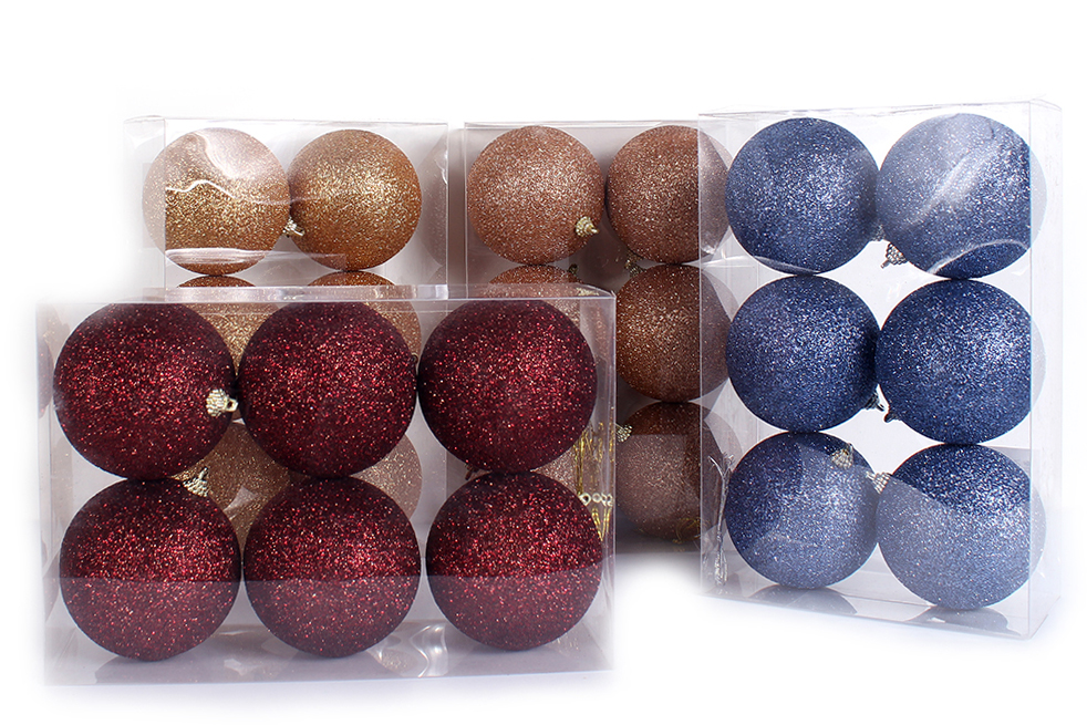 各种高质量塑料圣诞灯泡