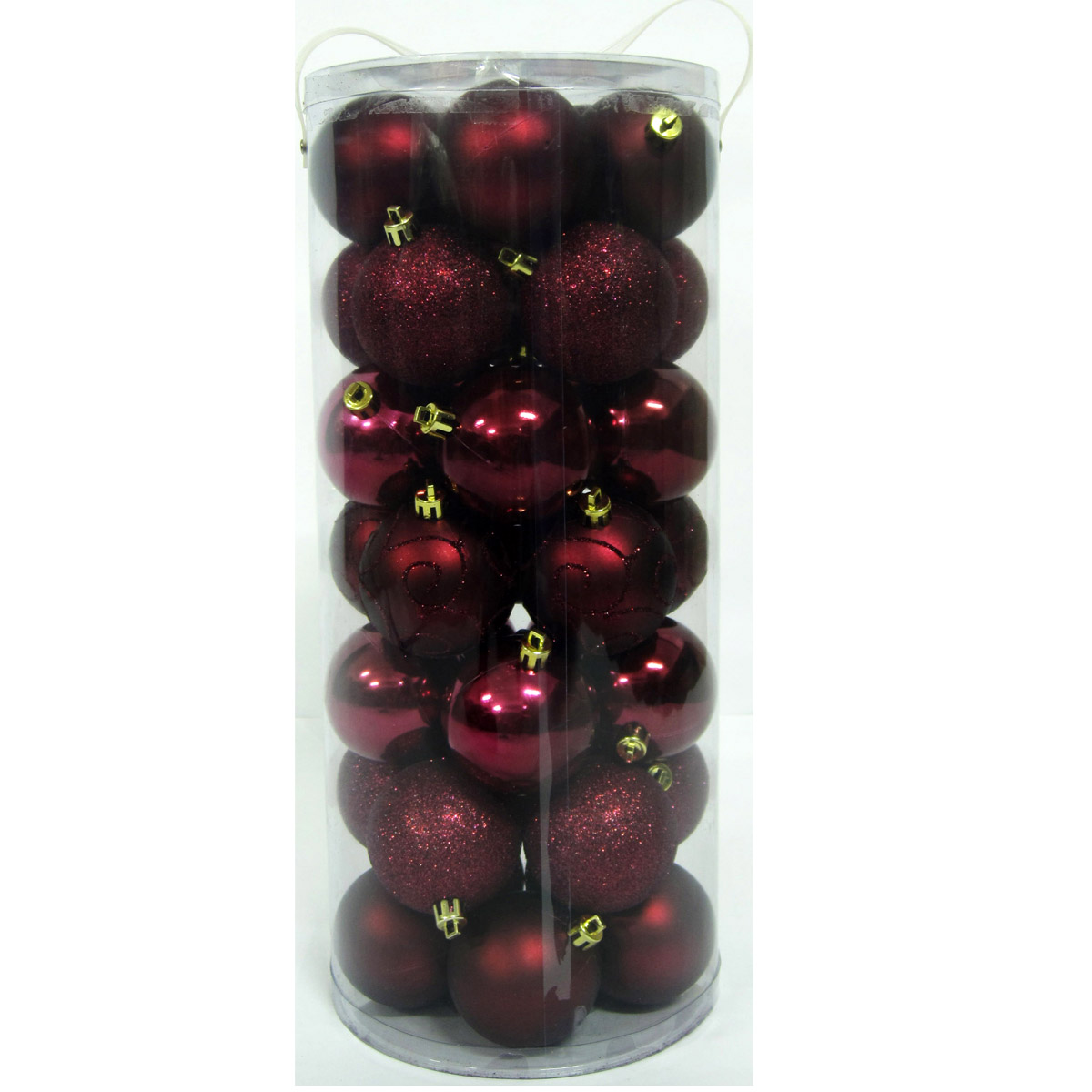 批发装饰圣诞塑料球