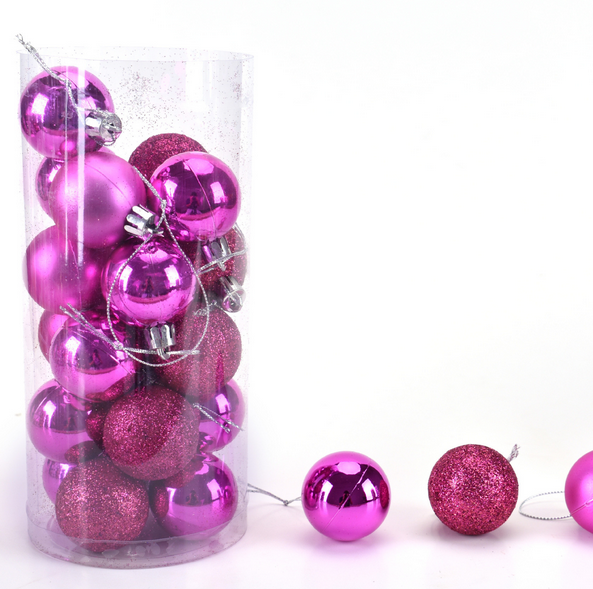 Wholesale Good Quality Plastic Xmas Bauble