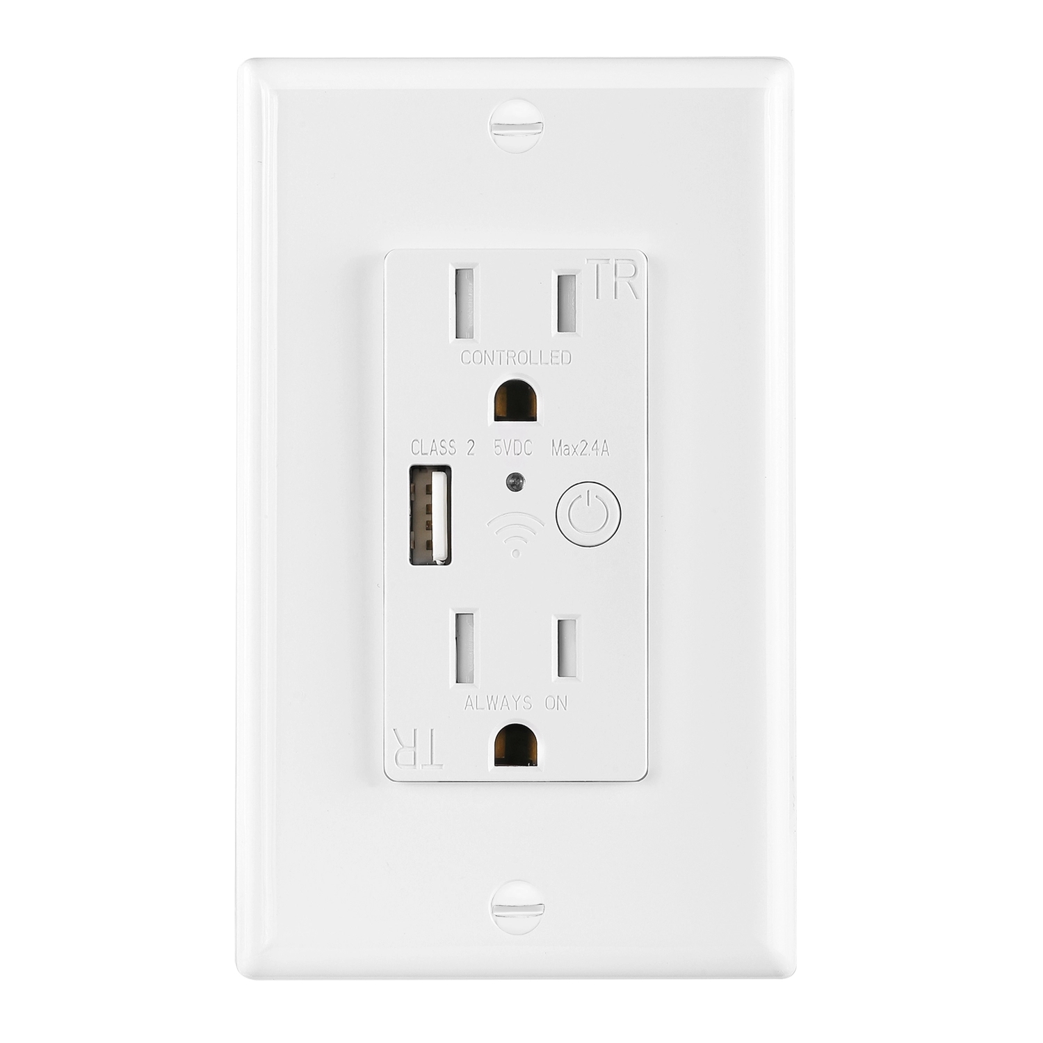 Wifi USB Wall Outlet socket