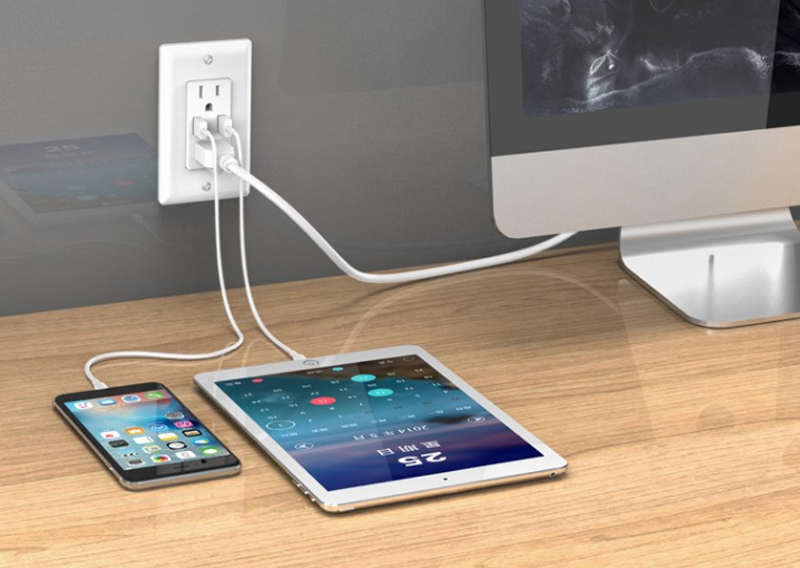 USB duplex receptacles