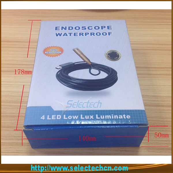 2015 Newest OTG Phone Waterproof Android Endoscope With 5mm endoscope pipe inspection camera 1M/2M/3.5M Cable Optional SE-U5.5