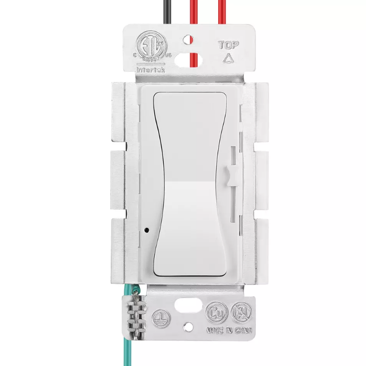 Interruttore a dimmer a 3 vie Dimmer a LED a LED da 120 V per tutte le classi di lampadine, senza soluzione di continuità per controllare l'incandescenza, alogeno, LED dimmerabile e CFL