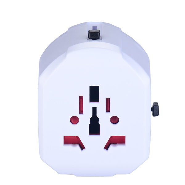 All in one multi plug socket travel power adapter universal tablet mobile charger USB travel charger