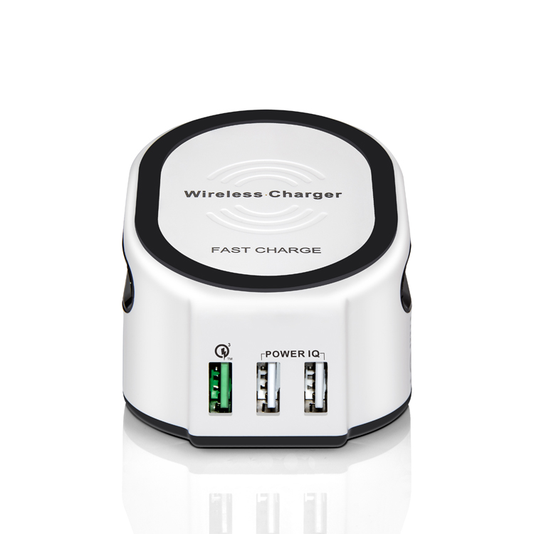 Высокое качество CE RoHS прошло зарядное устройство для мобильного телефона для iphone 8 X Галактика Samsung и другие устройства с включенным Qi