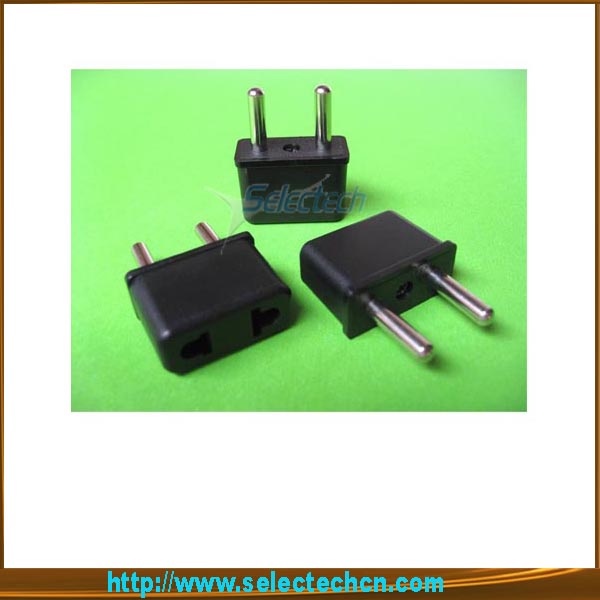 미니 유니버셜 2 핀 라운드 핀 유럽 플러그 어댑터 SE-52