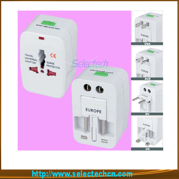 Portable mondiale all-in-one internazionale Universal Plug Adapter con l'interruttore SE-MT931L