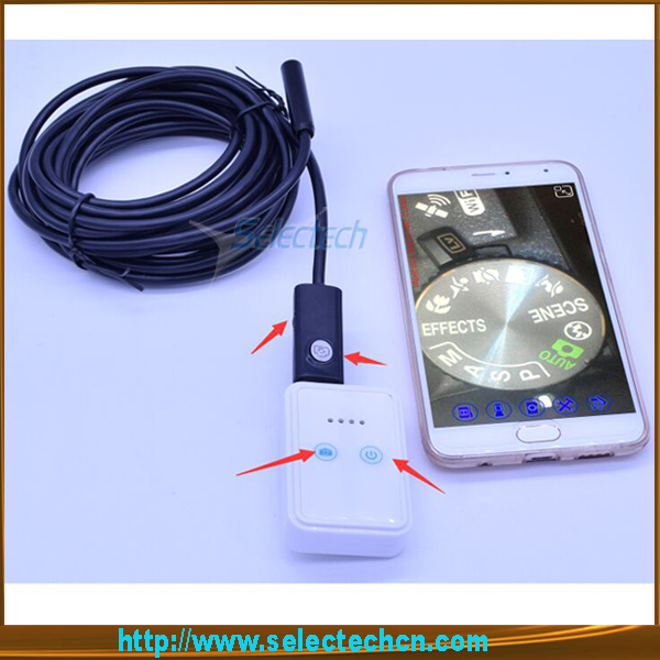 SE-WiFi Box 5,5 USA marché petit médical 5,5 mm endoscope USB caméra étanche IP67 1080p WiFi sans fil mini endoscope USB Made in China