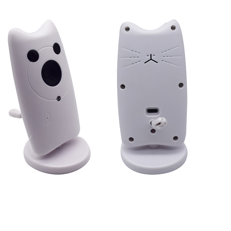 Smart home 2.4GHz wireless 2.4 Inch LCD Display Night Vision Baby Monitor with Taking photo and Temperature Monitoring