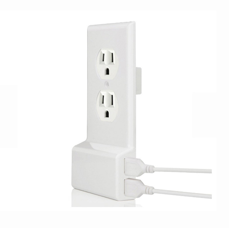 B-Land facile installare Dual alta velocità USB caricabatteria copertina/Decor/duplex US parete piastra di copertura