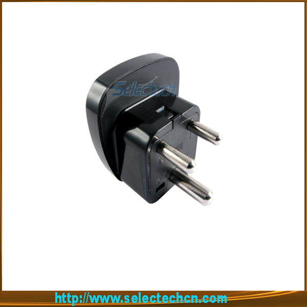 Уникальный дизайн Plug адаптер Южной Африке Путешествия Подключите адаптер с Secuity ворота СЭС-10