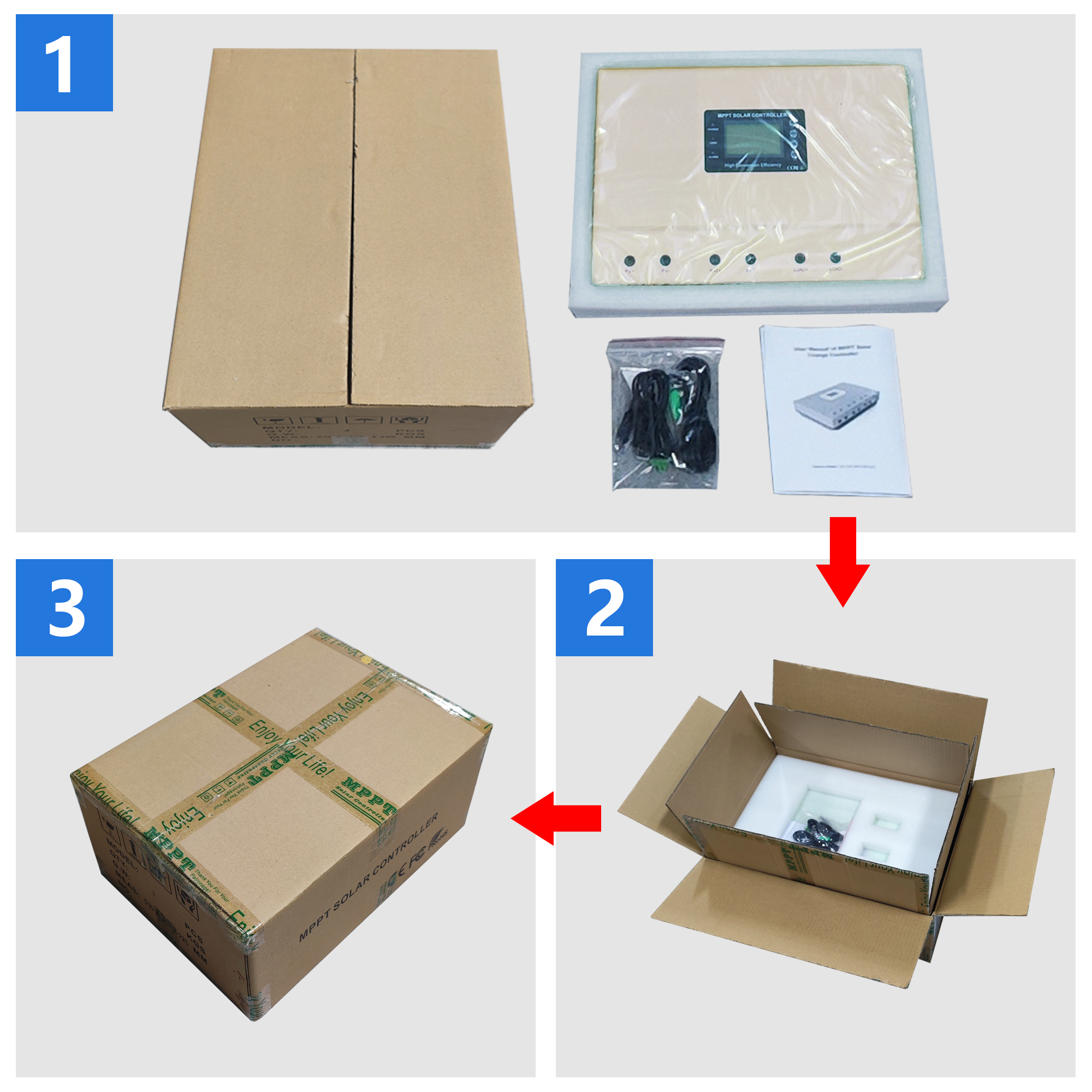 I-Panda High End High End High Hat qualità 80A 12V/24V/36V/48V Residential MPPT Solar Charge Controller Off-Grid Sistema