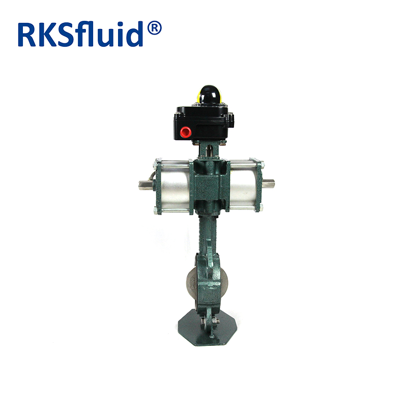 8 automatic butterfly valve concentric butterfly valve proportional actuator