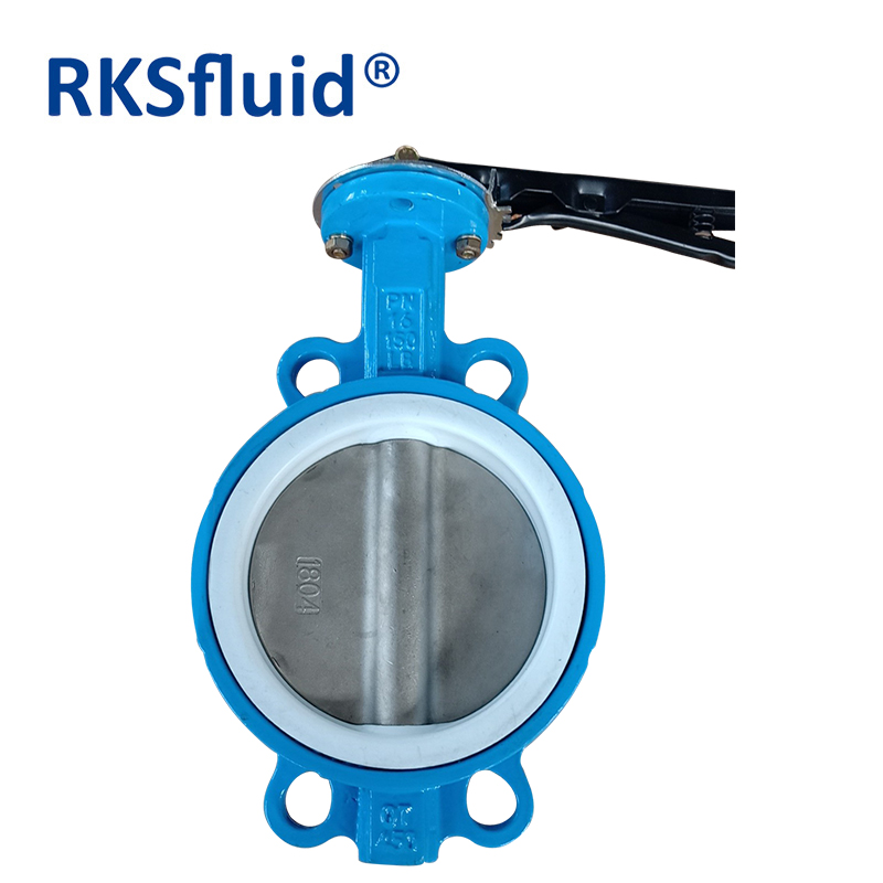ANSI/API 150lb Wcb Lug Type Butterfly Valve with PTFE Seat