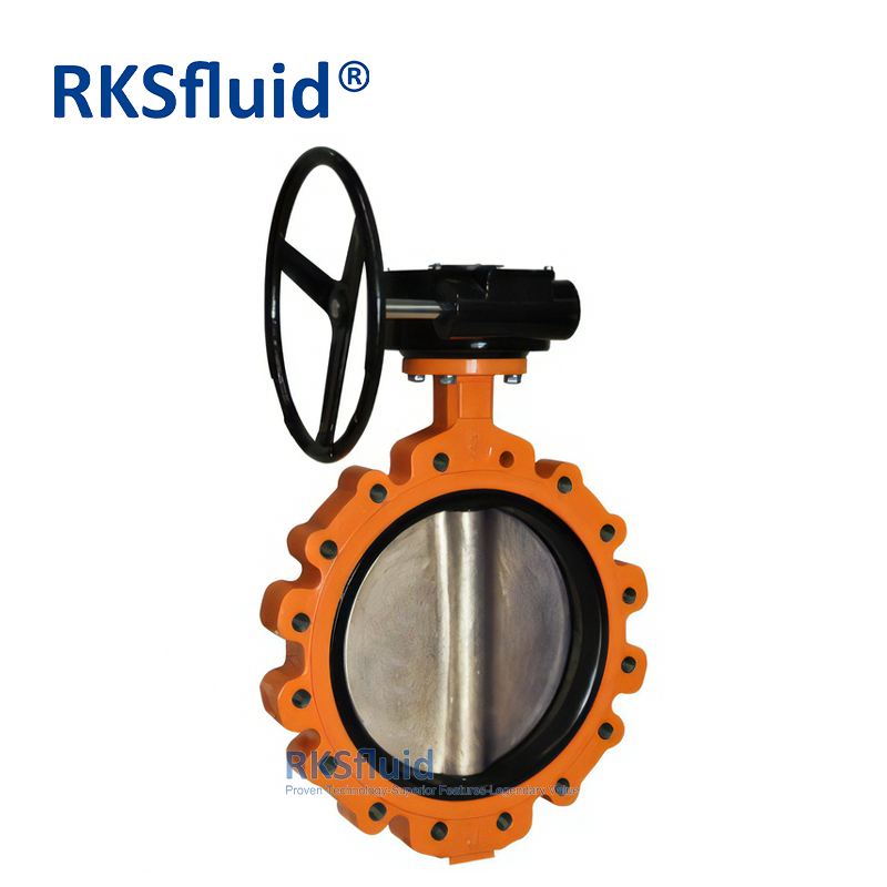 ANSI EPDM seated ductile iron SS316 lug type butterfly valve PN10 PN16 class 150