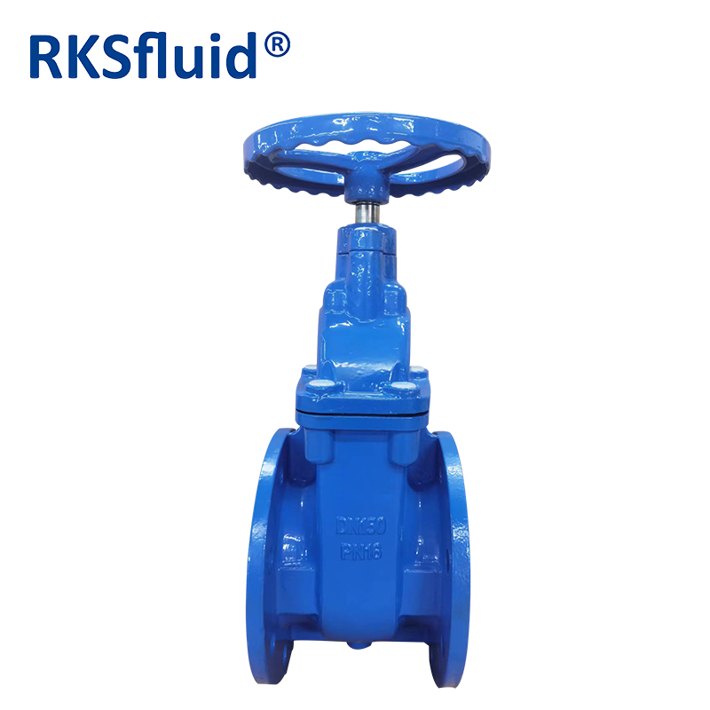 AWWA C500 gate valve ductile iron metal seated gate valve PN16