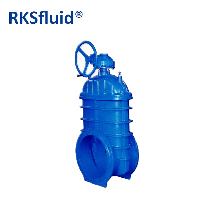 BS 5163 DIN F4 ductile iron manual resilient seated by pass flange gate valve dn150 for sewage PN10 PN16