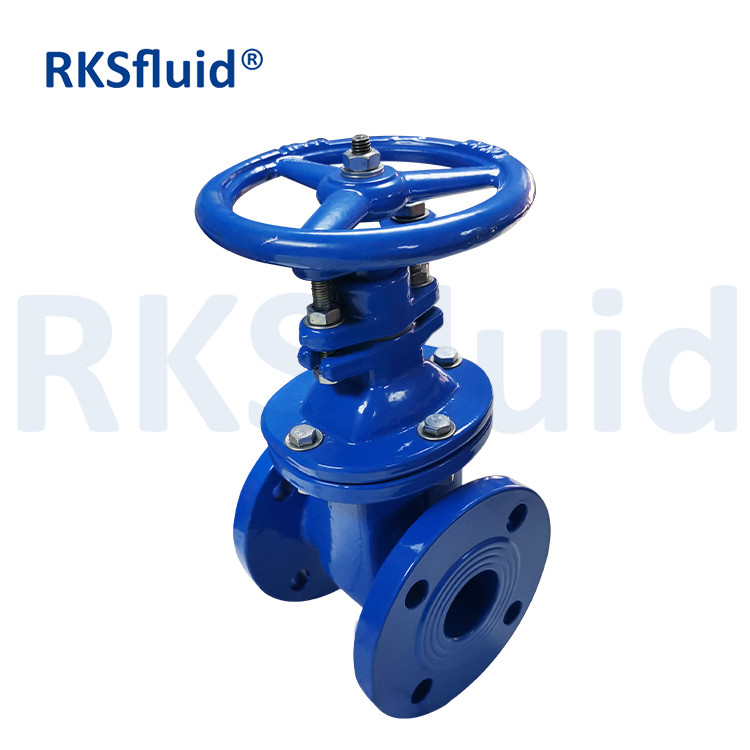 BS3464 Ductile Iron Body Metall Sitzschieber NBR Oring Dichtung