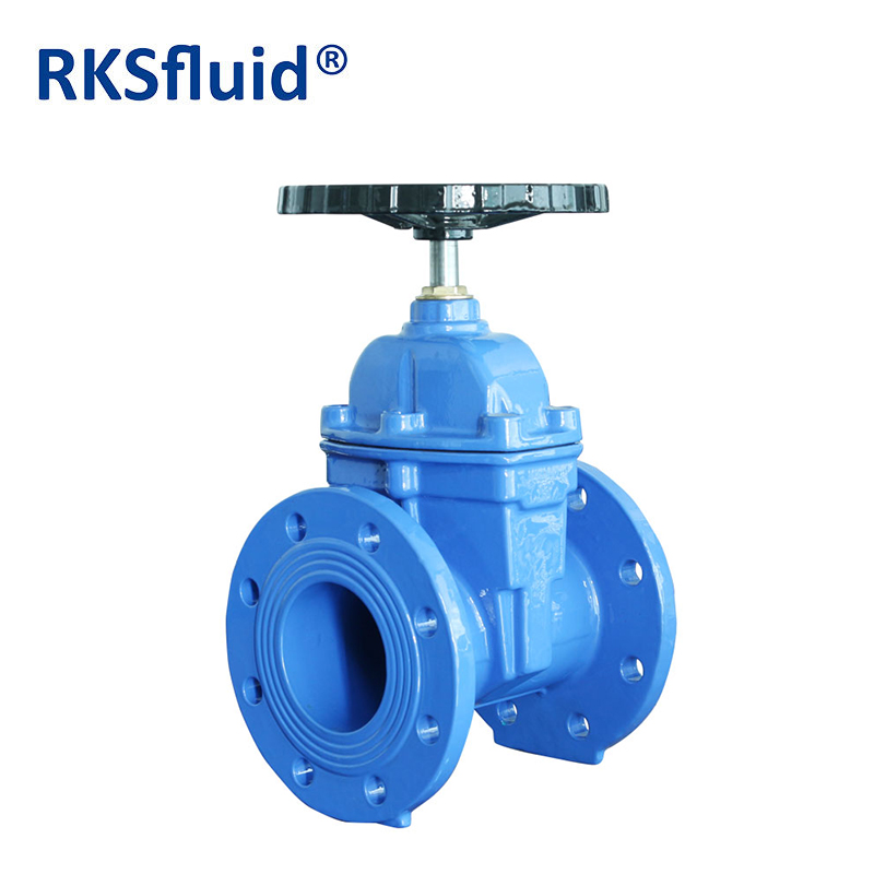 BS5163 DN100 GGG50 PN 16 flange gate valve factory price