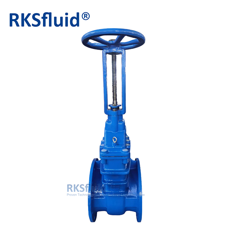 BS5163 OS&Y gate valve ductile iron rising stem metal seated flange gate valve factory price