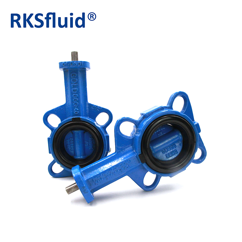 Butterfly damper valve construction butterfly valve inner
