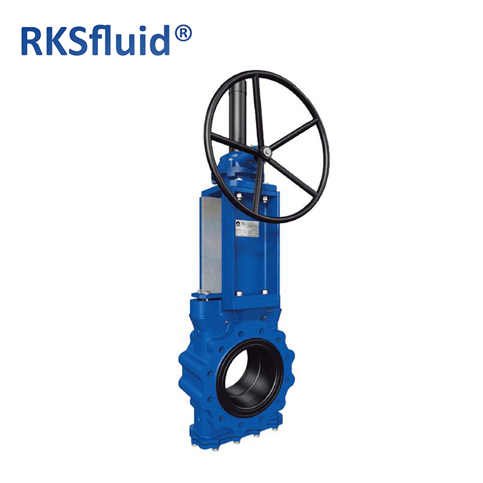 Válvula de compuerta de cuchilla para lodo minero serie CMO GH