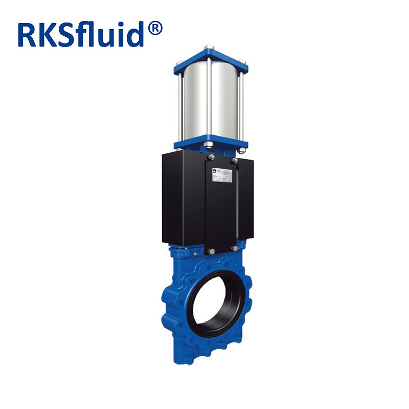 Válvula de compuerta de cuchilla para lodo minero serie CMO GL