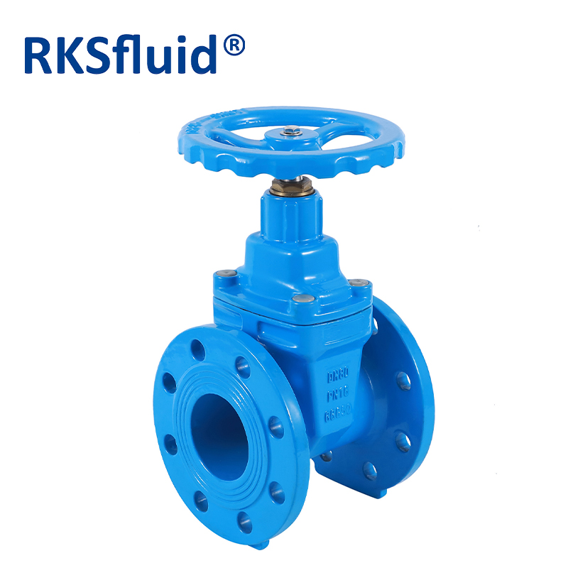 China Manufacturer Inch DN50-DN300 Ductile Iron Resilient Seated Non-Rising Stem Gate Valve