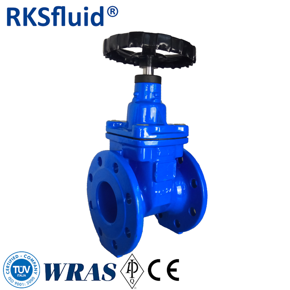 DIN F4 3 Inch DN150 Resilient Soft Seal Gate Valve prices Oil Gas Pipe