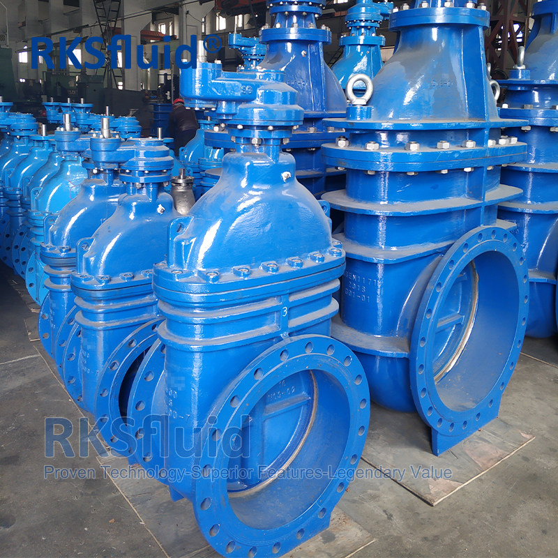 DN50-DN2000 Mud Resilient Hard Seated Metal Sealing Gate Valve