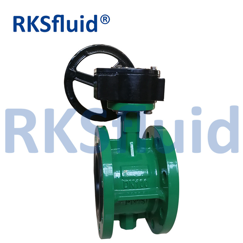 EN 593 PN10 / PN16 DOPPELFLANSCH-SCHMETTERLINGSVENTIL