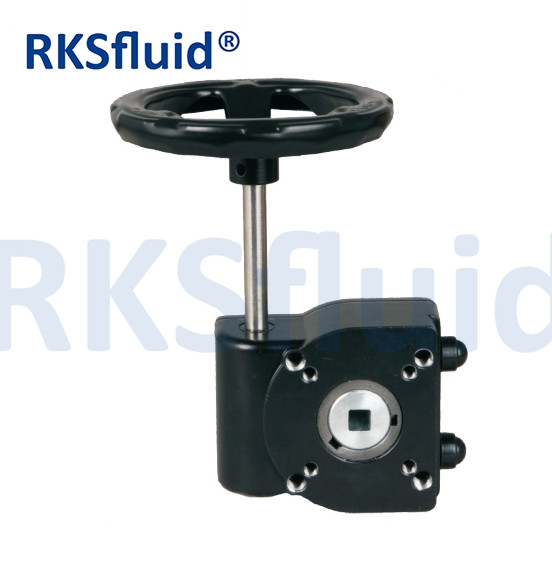 DN50-DN350 High Performance Alluminium Gearbox for Butterfly Valves