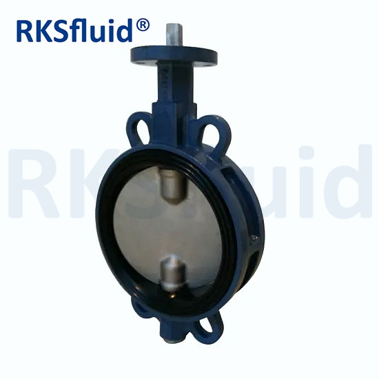 Double Axes stainless steel butterfly balve CE certificate butterfly valve