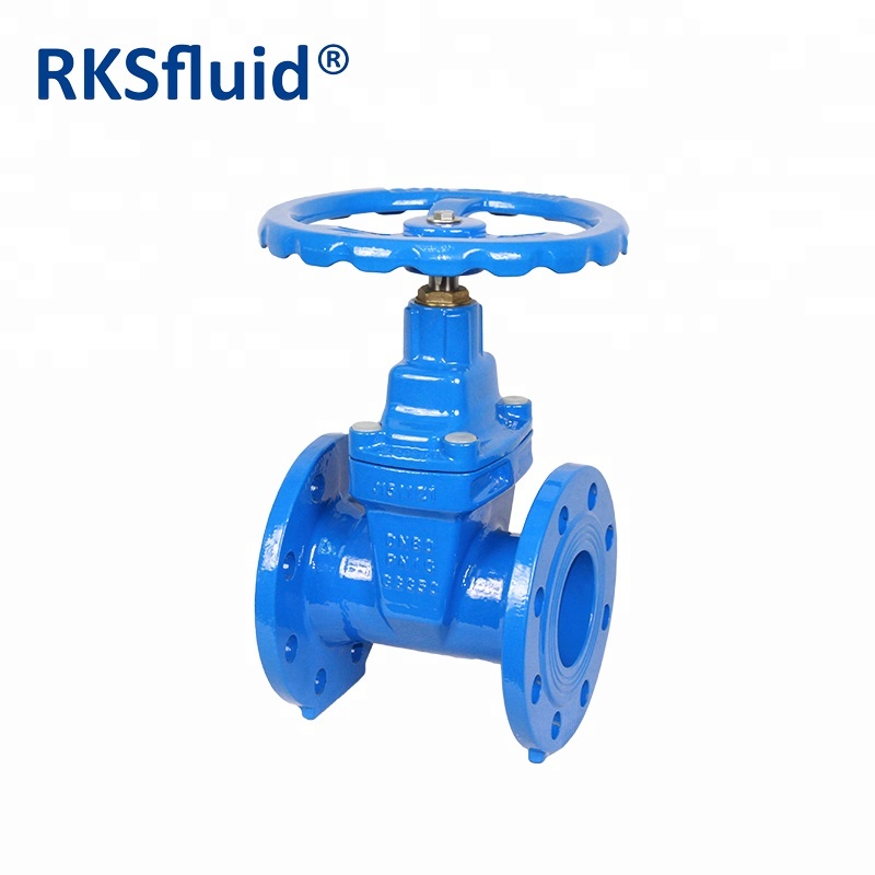 Ductile iron elastic valve seat wedge gate valve