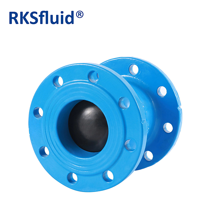 Factory manufacturer check valve pn16 dn100 ductile iron flanged silent check valve for water pump system