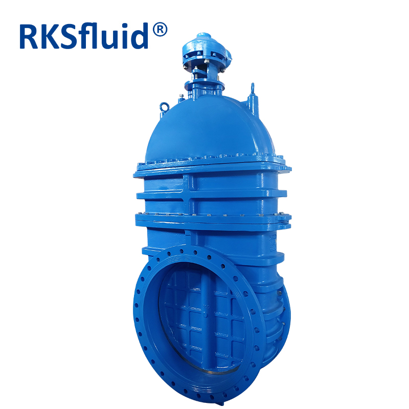 Factory price DN1000 pn16 ductile iron metal seated gate valve