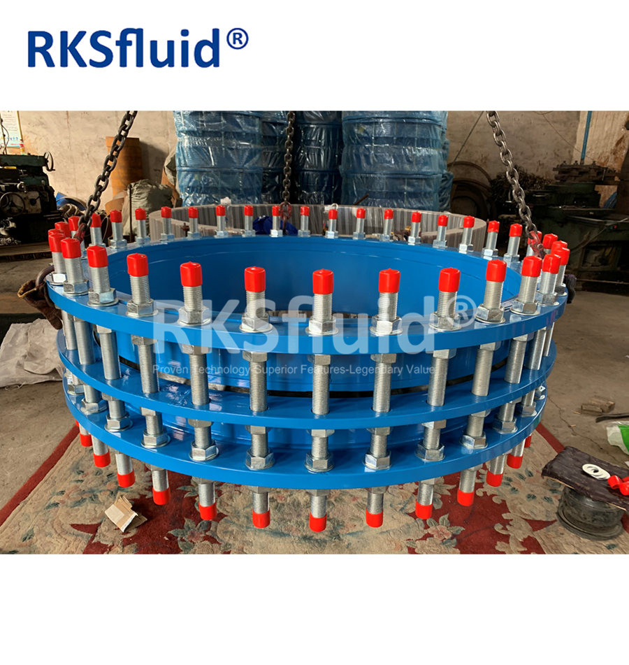 EN545EN598を使用したフルボルトダクタイル鋳鉄解体ジョイント