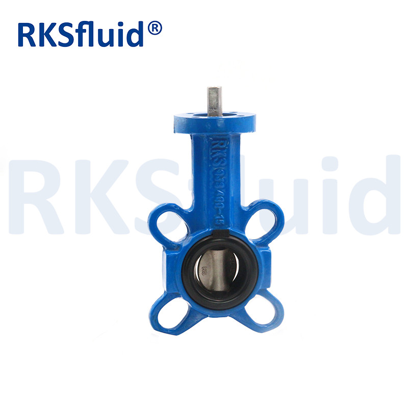 好价D71X不锈钢板蝶式球墨铸铁对夹32mm蝶阀