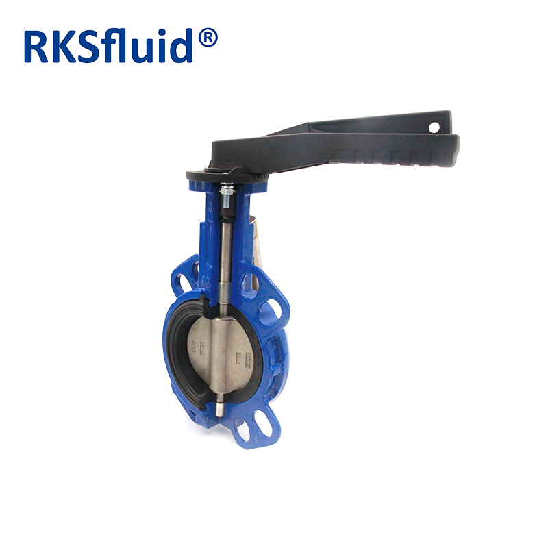 HYDRA Series Wafer lug DN80 3IN Handwheel butterfly valve CI DI BODY SS DISC STEM EPDM