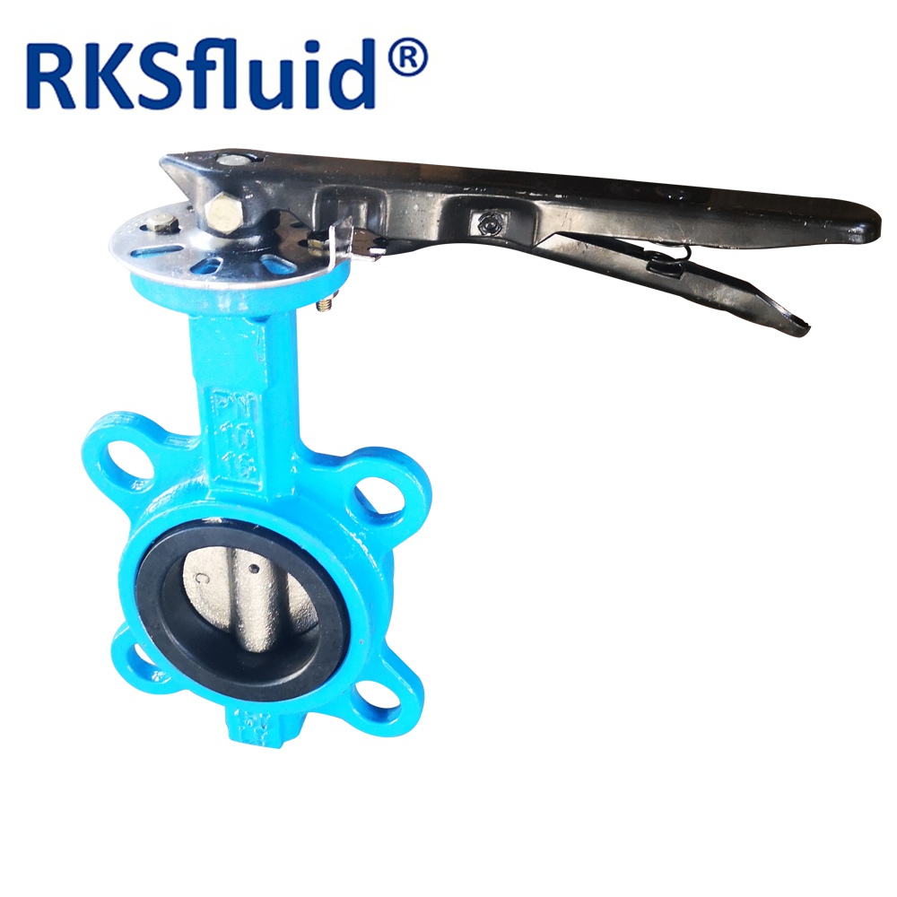 Hand movement butterfly valve hand regulation butterfly valve valva
