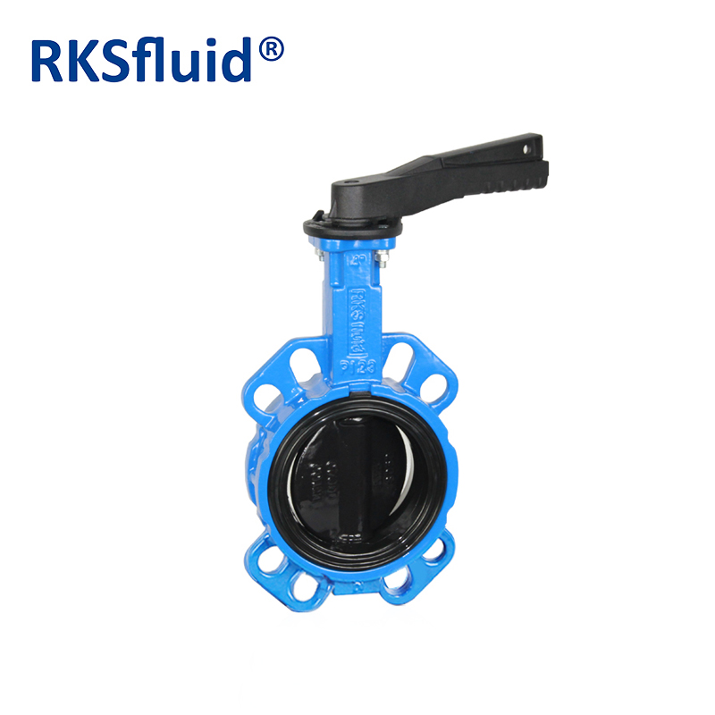 Handle nylon cover disc butterfly valve