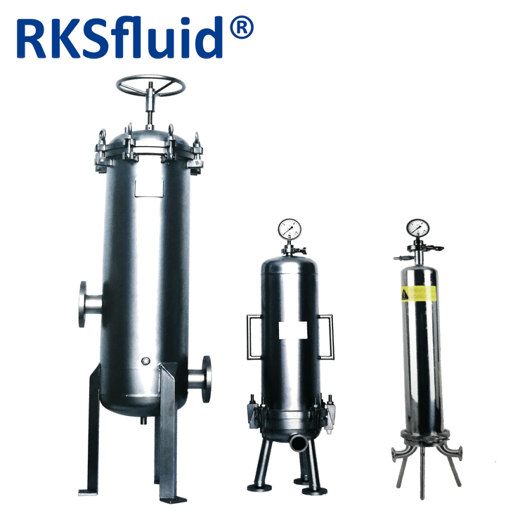 Multi cartridge style filter Stainless steel SS316L filtration system