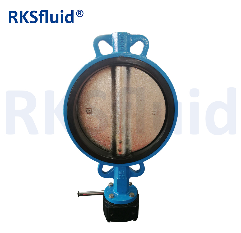 OEM Valve Bare Shaft Lug Butterfly Valve with Tapper Pin Well Valve