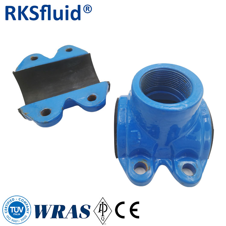 PEとPVC公称圧力16 barのタッピングサドル