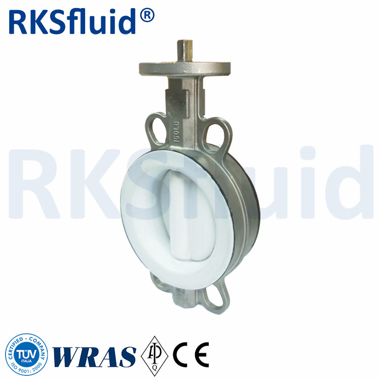PTFE type valve filled ptfe valve ptfe lined valve distributor