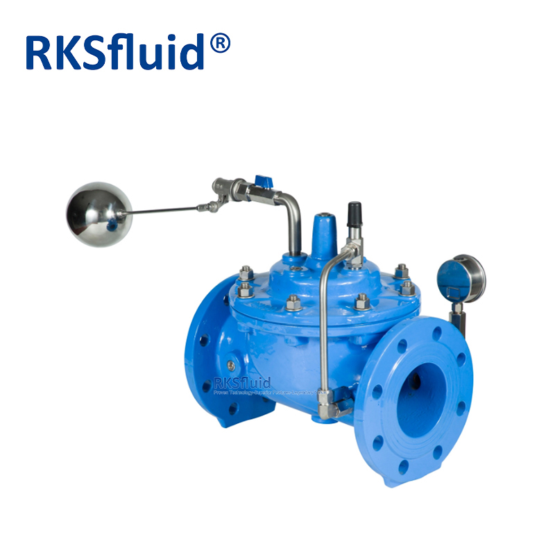 ANSI water treatment valve ductile iron water level controller float ball type control valve PN10 PN16